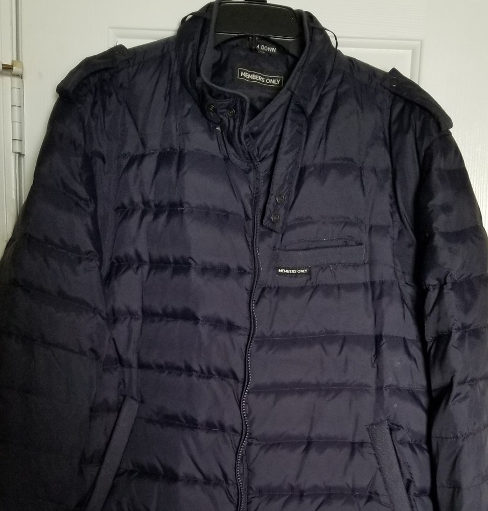 Members Only bubble coat